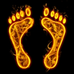 feet to the fire